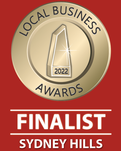 finalist local business awards Sydney hills health improvement services