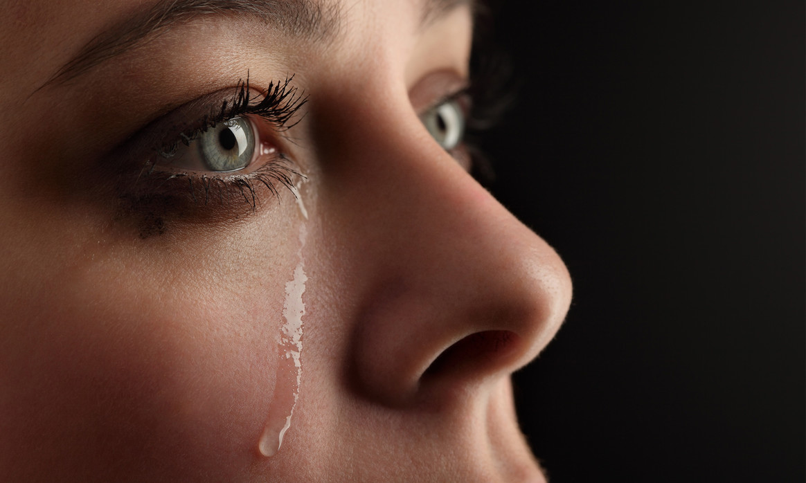 Woman Crying sad emotions