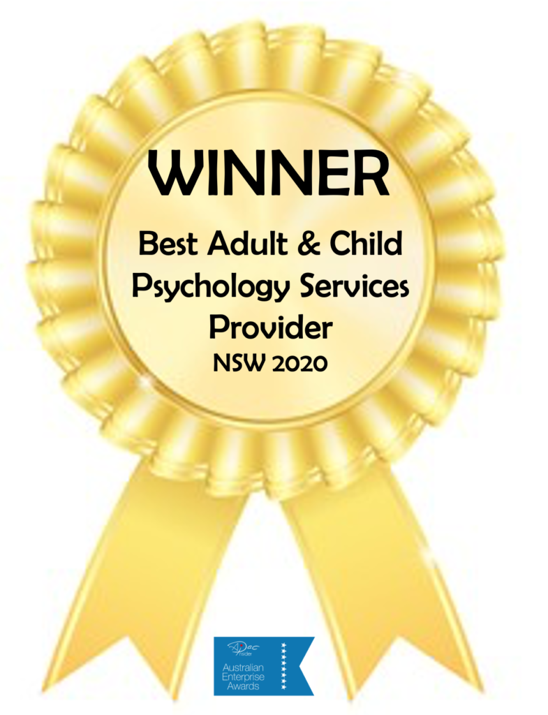 Gold Winner Badge Best Best Adult Child Psych Provider 20201