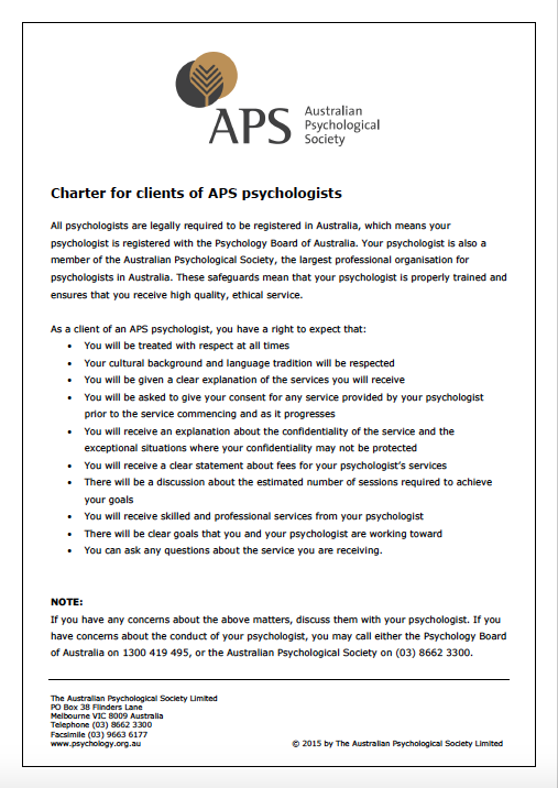 APS Charter Screen Shot