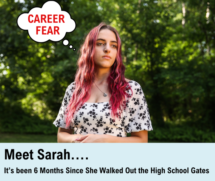 career fear teenagers HSC future path job planning anxious