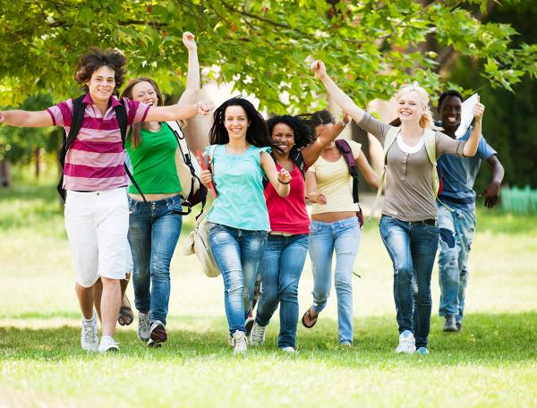 Group of Happy Teenagers